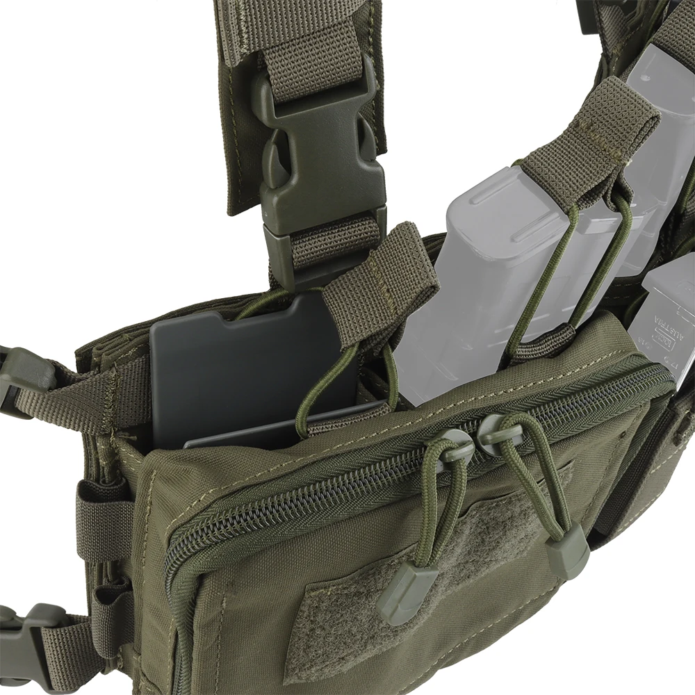 Chaleco táctico modular D3CRH con portacargadores MOLLE para airsoft - imagen 3
