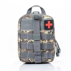 Bolsa táctica botiquín MOLLE EMT para primeros auxilios exteriores SOS