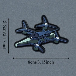 Parche militar PVC UAV táctico para chaleco y mochila