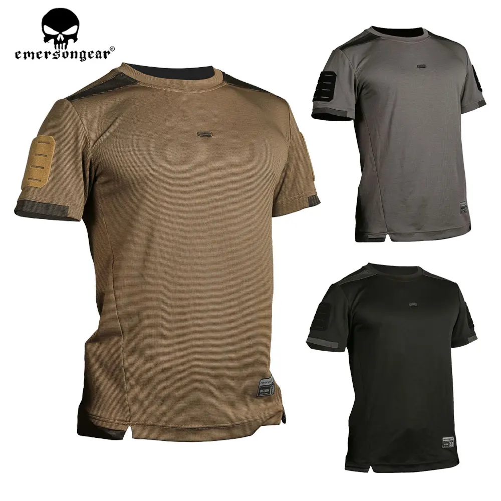 Emersongear Camiseta Táctica de Secado Rápido Camuflaje Outdoor