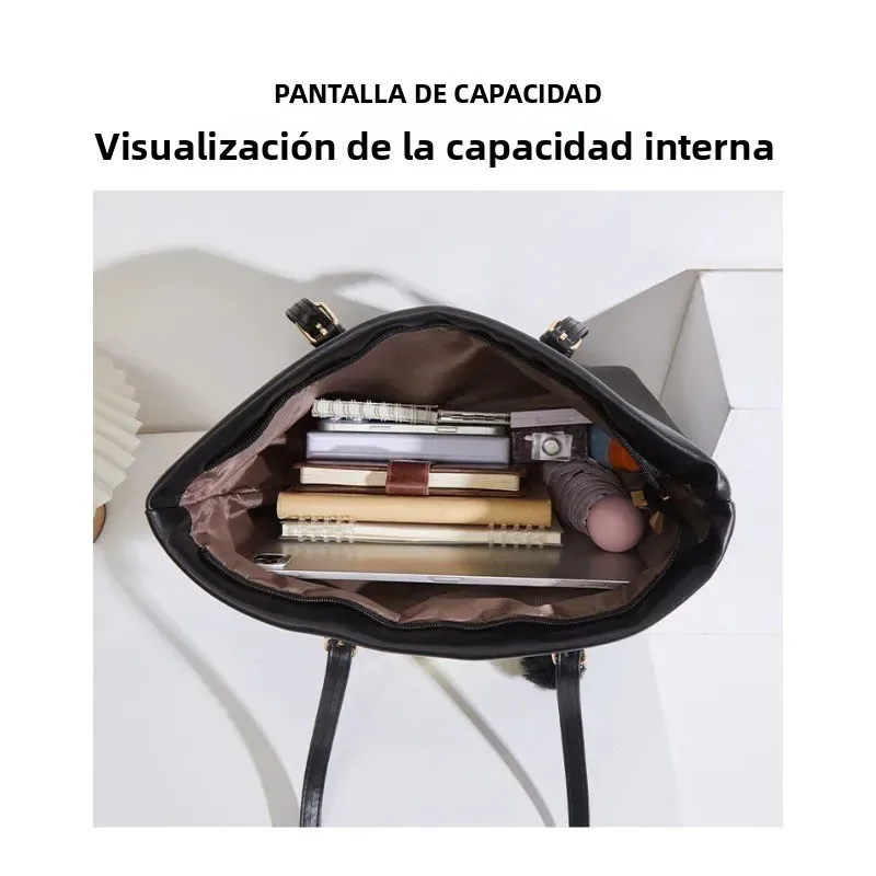 Bolso de hombro gran capacidad tote de verano para mujer - imagen 5