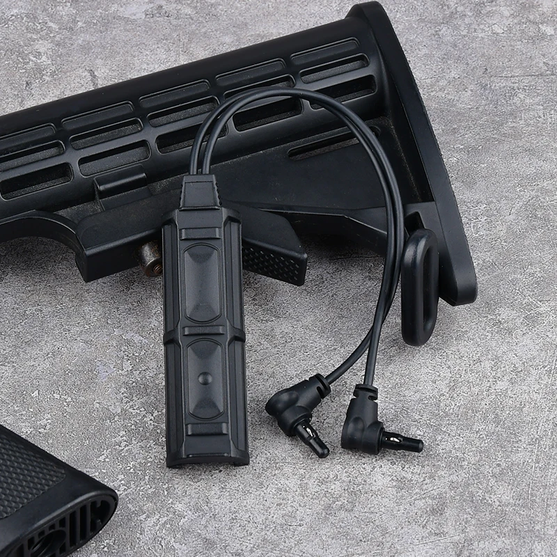 Interruptor táctico presión doble para láser – Riel Picatinny y conector Crane SF - imagen 5
