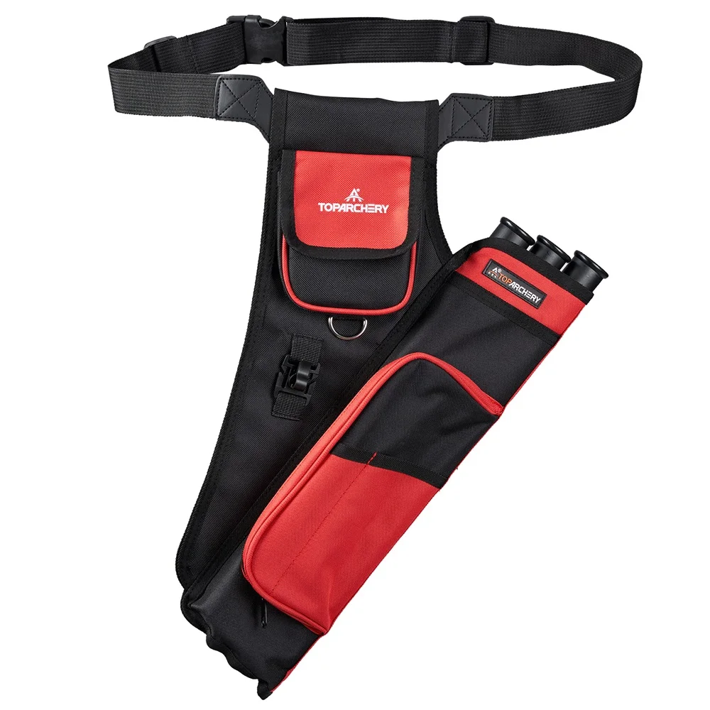 Quiver táctico 3 tubos – Portaflechas ajustable para caza - imagen 2