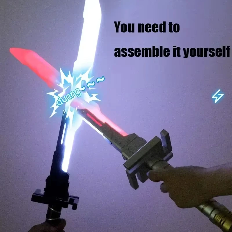 Espada láser Cyberpunk 71cm iluminada – Cosplay para niños