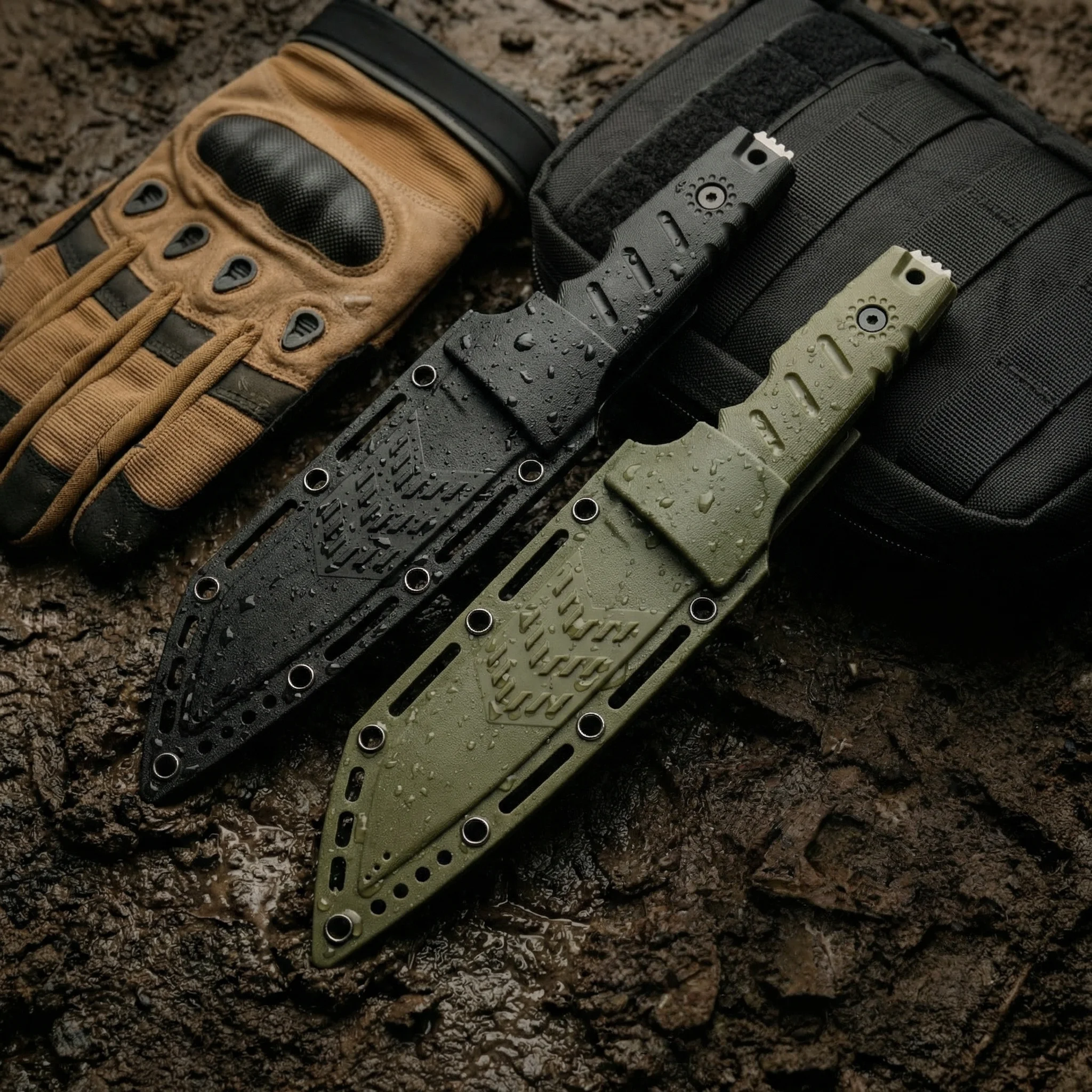 Cuchillo fijo acero alta calidad para exterior y emergencias - imagen 2