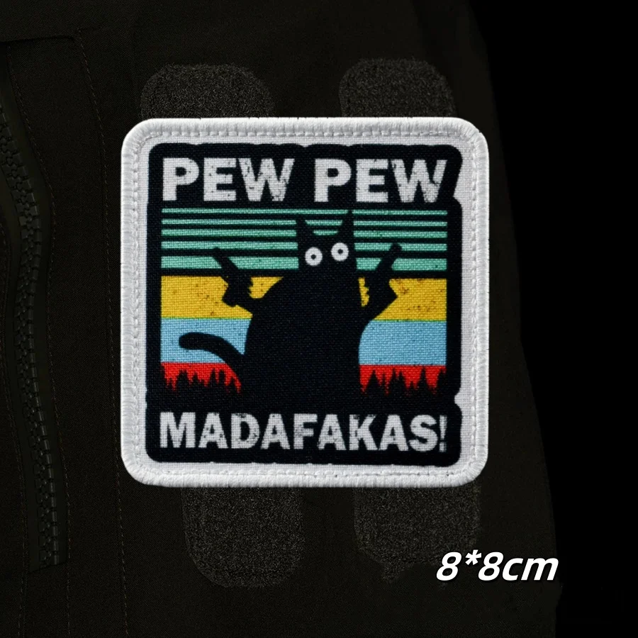 FAFO Gato gordo Bongo parche táctico militar para chaleco - imagen 4