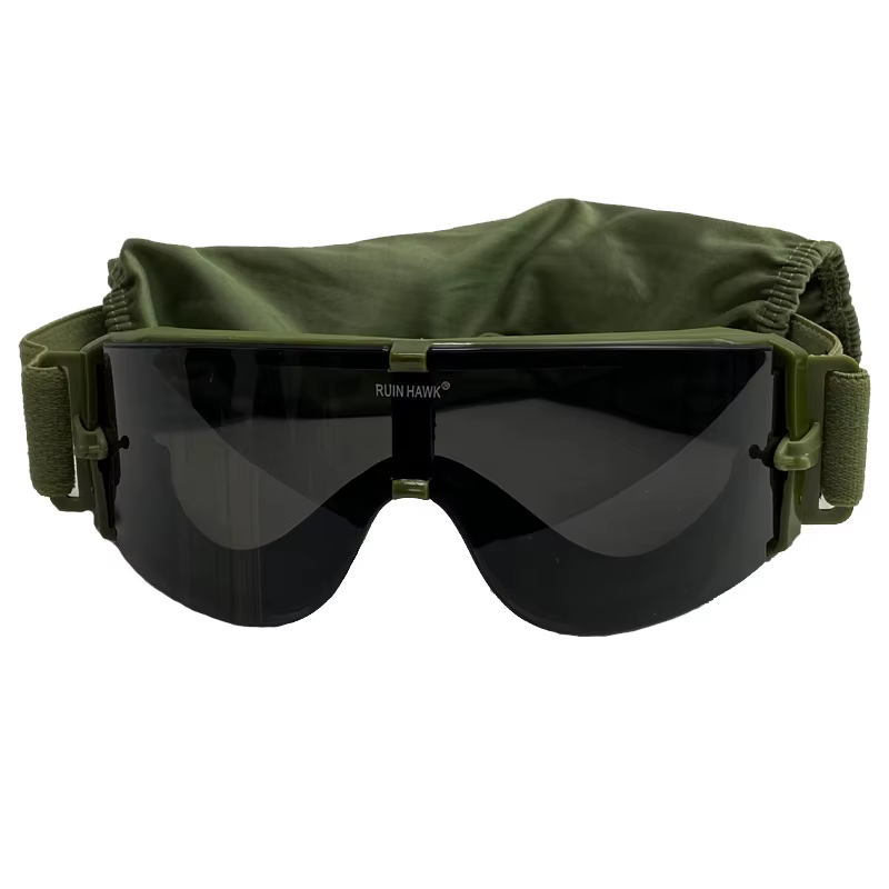 Gafas tácticas con lentes antivaho para airsoft, paintball y caza - imagen 2
