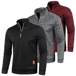 Jersey interior hombre media cremallera para trabajo exterior