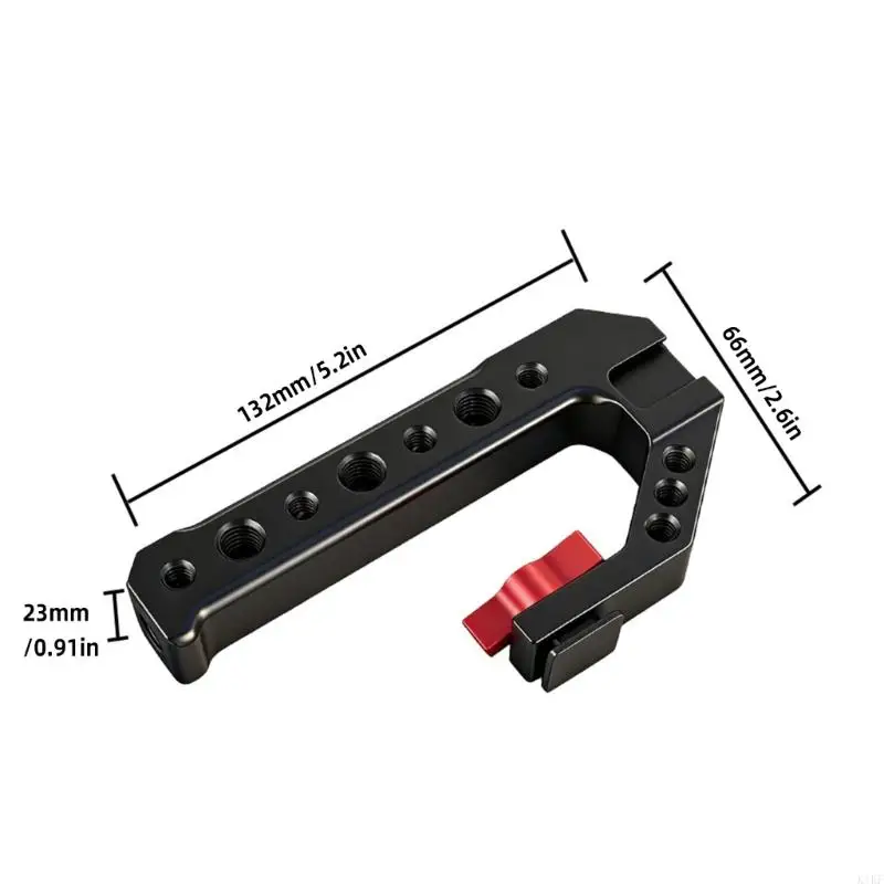 Soporte estabilizador para cámara DSLR con agarre cómodo de aluminio - imagen 5
