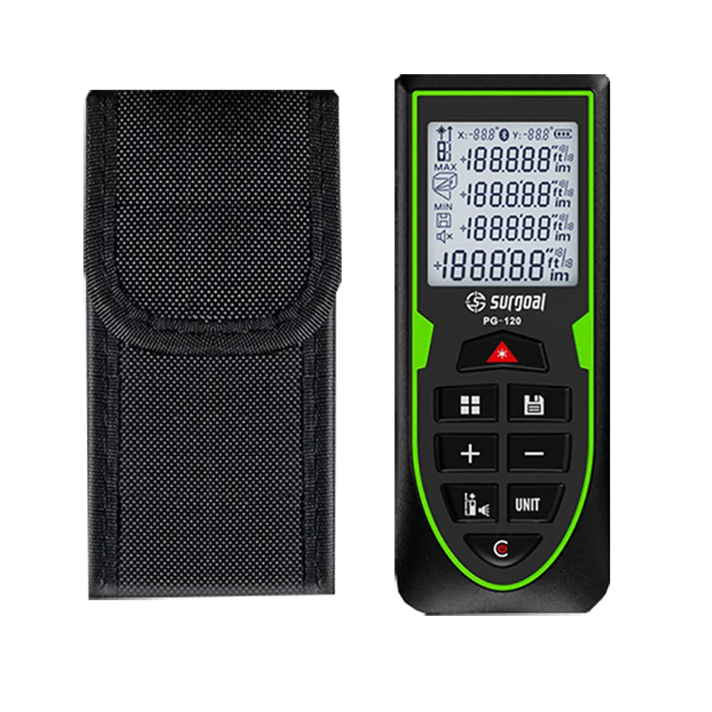 SG Surgoal Telémetro láser 120 m recargable con nivel digital