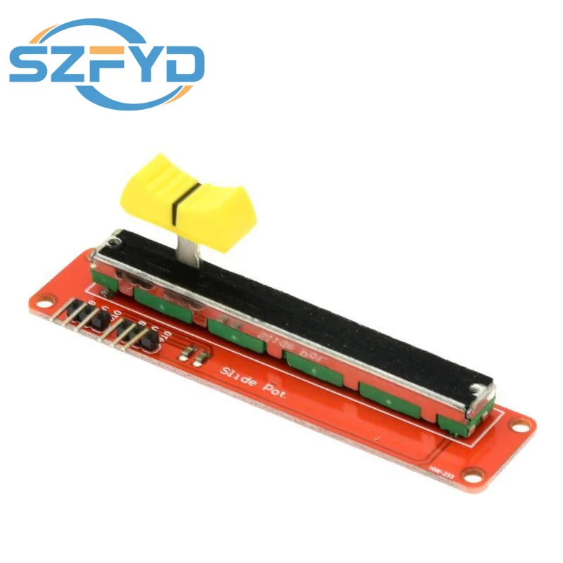 Potenciómetro deslizante lineal B10K para Arduino y ARM – Módulo compacto