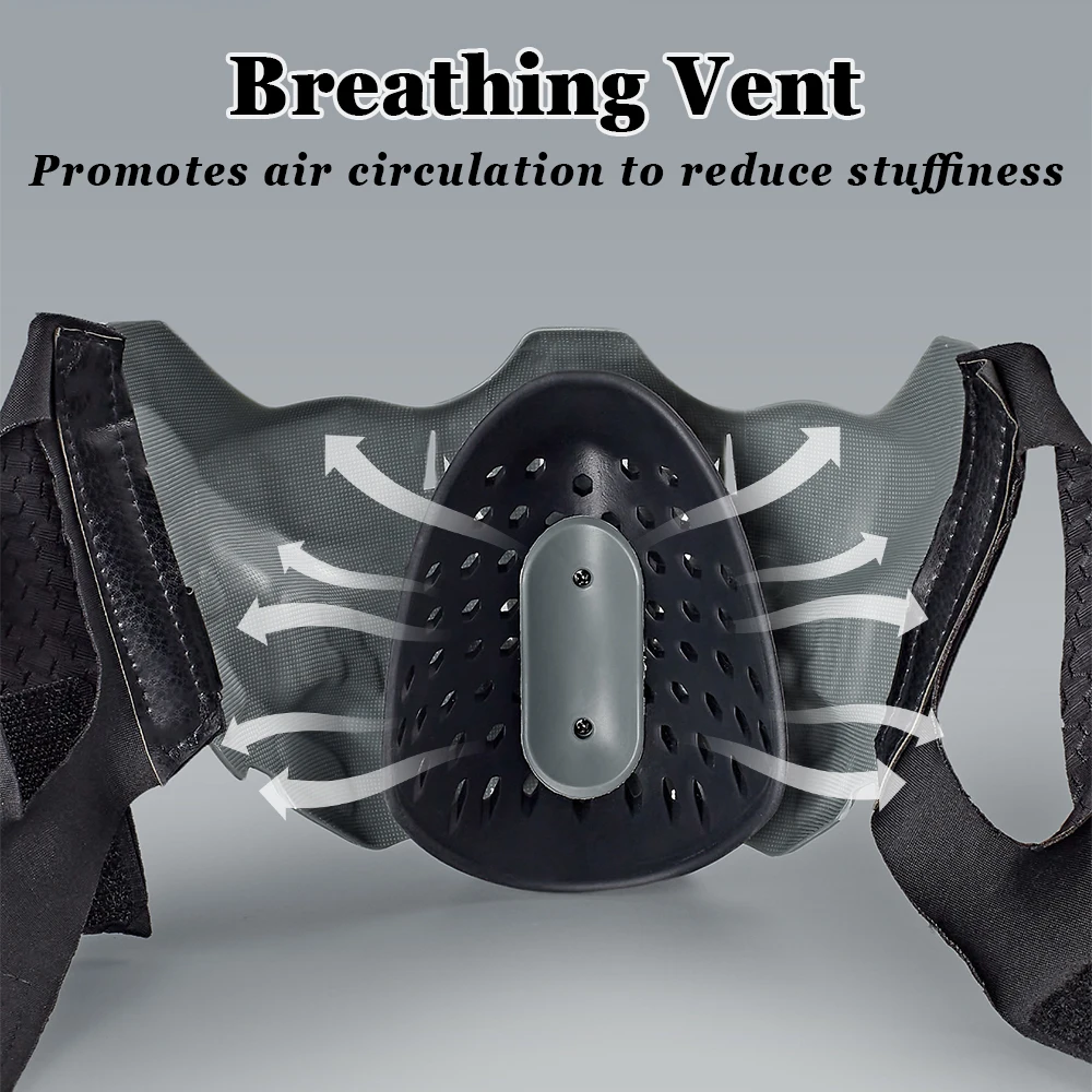 Máscara media cara protectora para Airsoft, Paintball, cosplay y caza - imagen 5