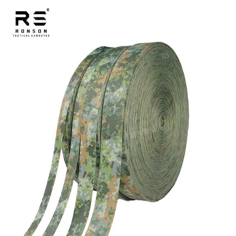 Correa táctica de nailon camuflaje bosque multiverde duradera - imagen 5