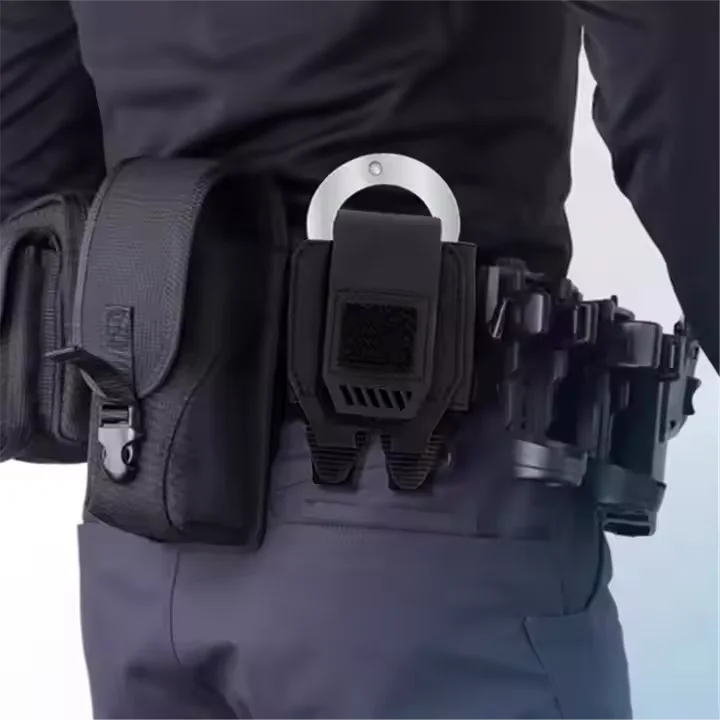 Porta esposas MOLLE en nylon – riñonera táctica para caza y airsoft
