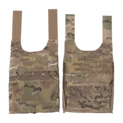 LV119 chaleco táctico modular con bolsas de placa delantera y trasera