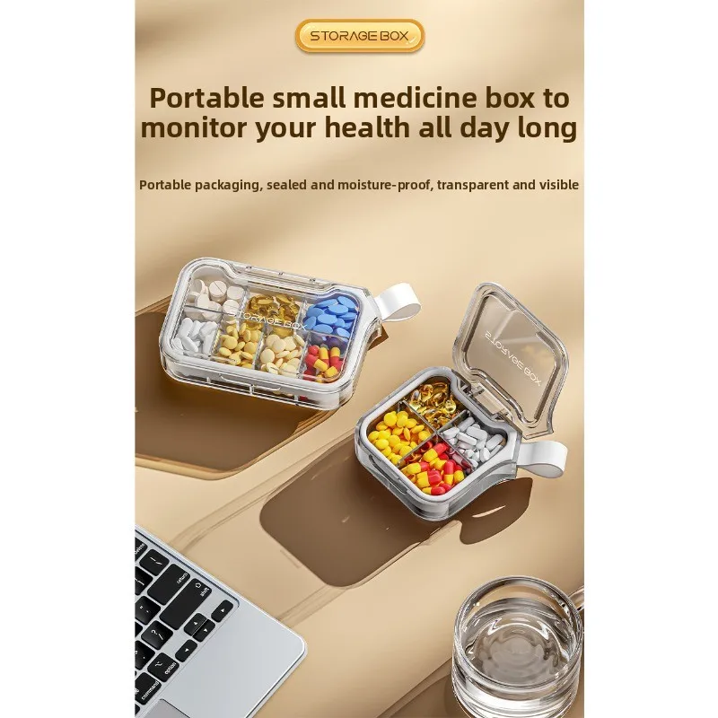 Caja de medicamentos portátil estanca a prueba de humedad - imagen 5