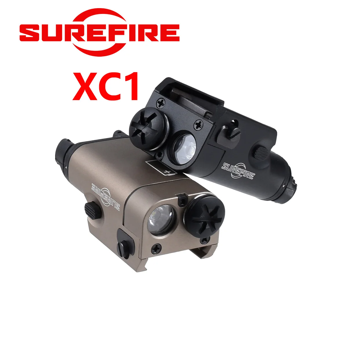 SureFire XC1 linterna táctica metálica para pistolas con riel Picatinny