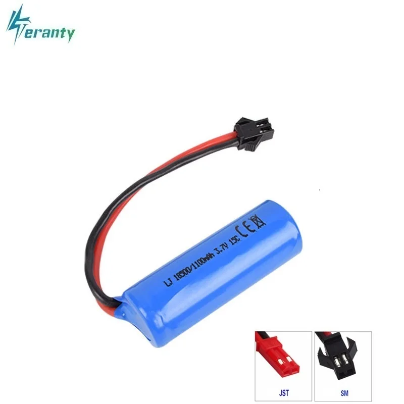 Batería LiPo 18500 3.7V 1100mAh recargable para RC S900 FT008 - imagen 4