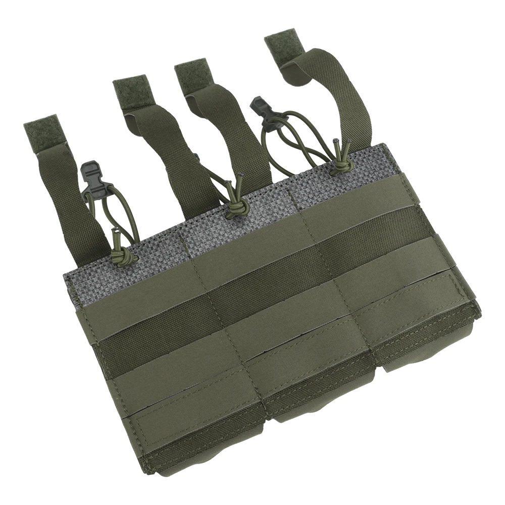 Porta cargadores táctico MOLLE elástico para funda de cintura - imagen 2