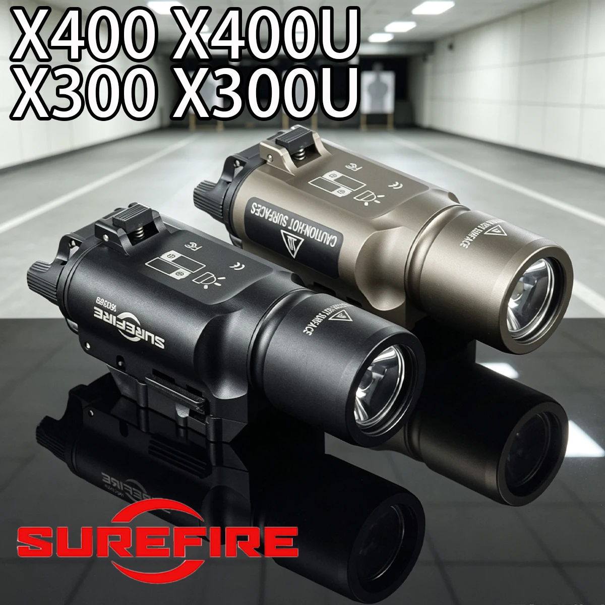 SureFire X400U: linterna táctica con láser verde o rojo - imagen 4