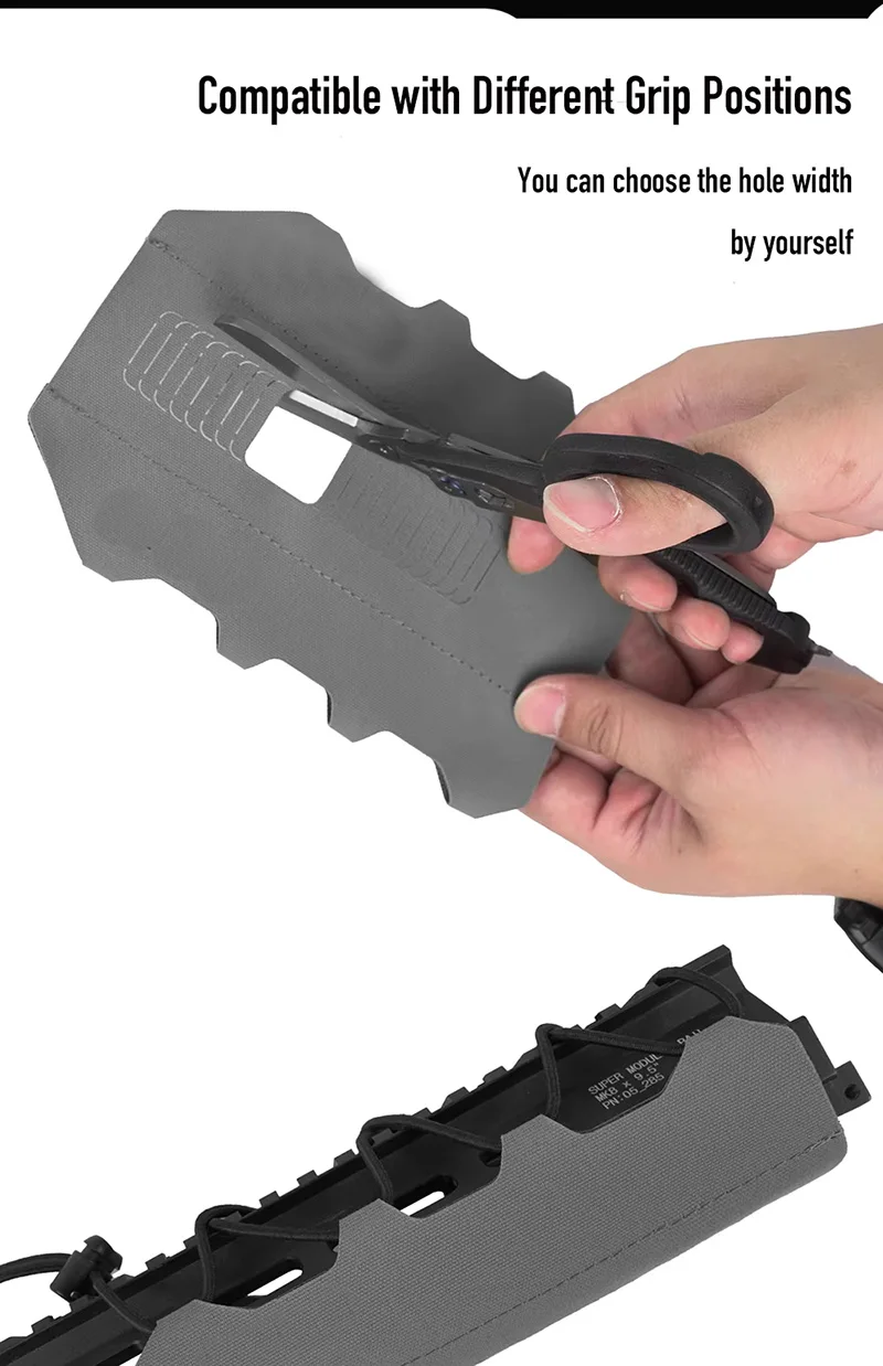 Protector de mano táctico antideslizante para riel de disparo - imagen 3