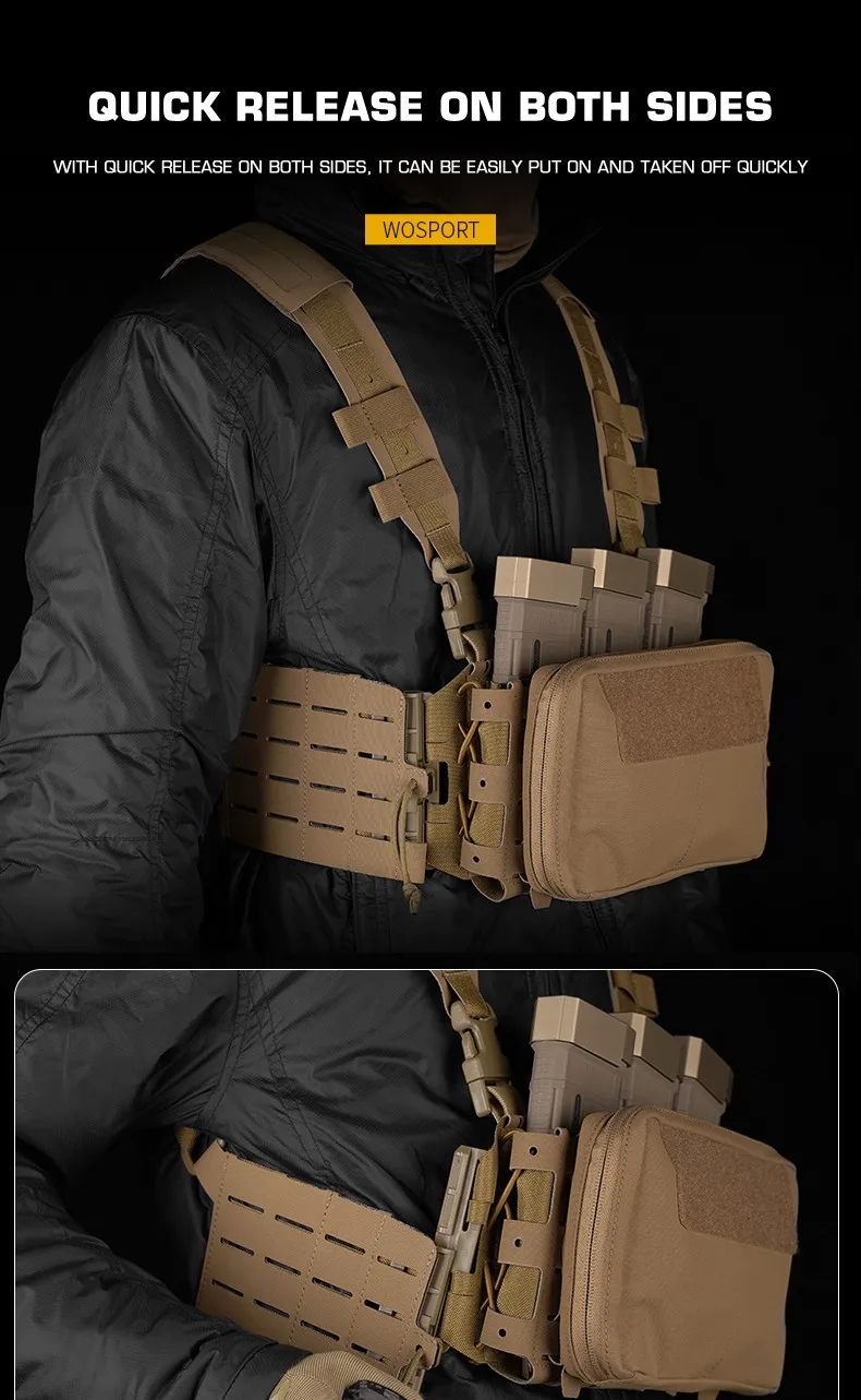 Tactische ARC Chest Rig Kit V3: conjunto final