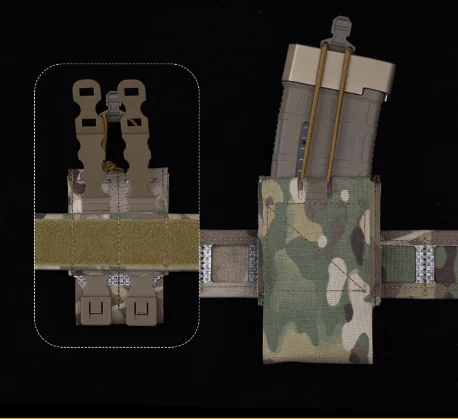 Bolsa táctica elástica abierta para cargadores de rifle - imagen 5