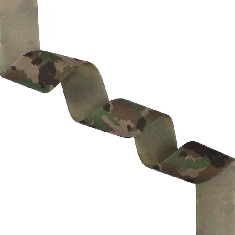 TAZ16 Cinta de gancho y bucle camuflaje suizo para chaleco táctico