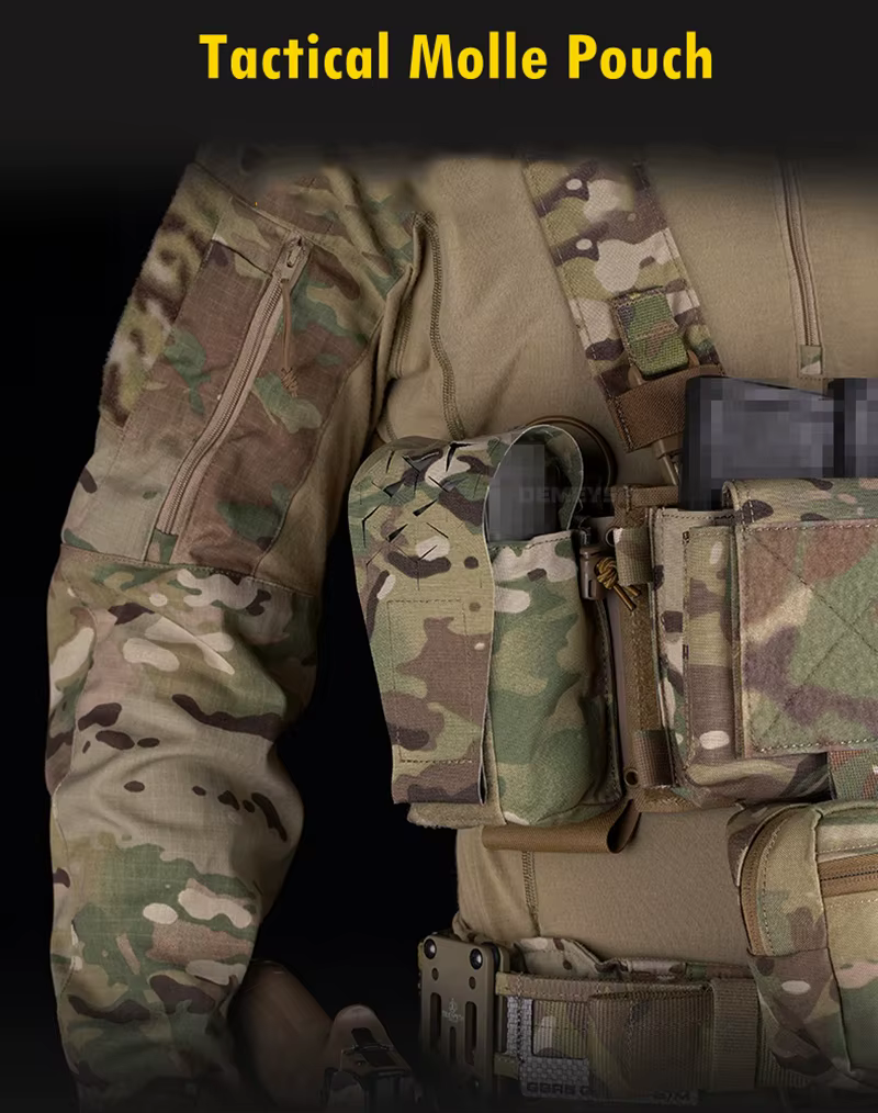 Bolsa MOLLE táctica multiusos en varios colores