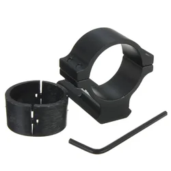 Adaptador de montaje mira rifle con linterna y punto rojo