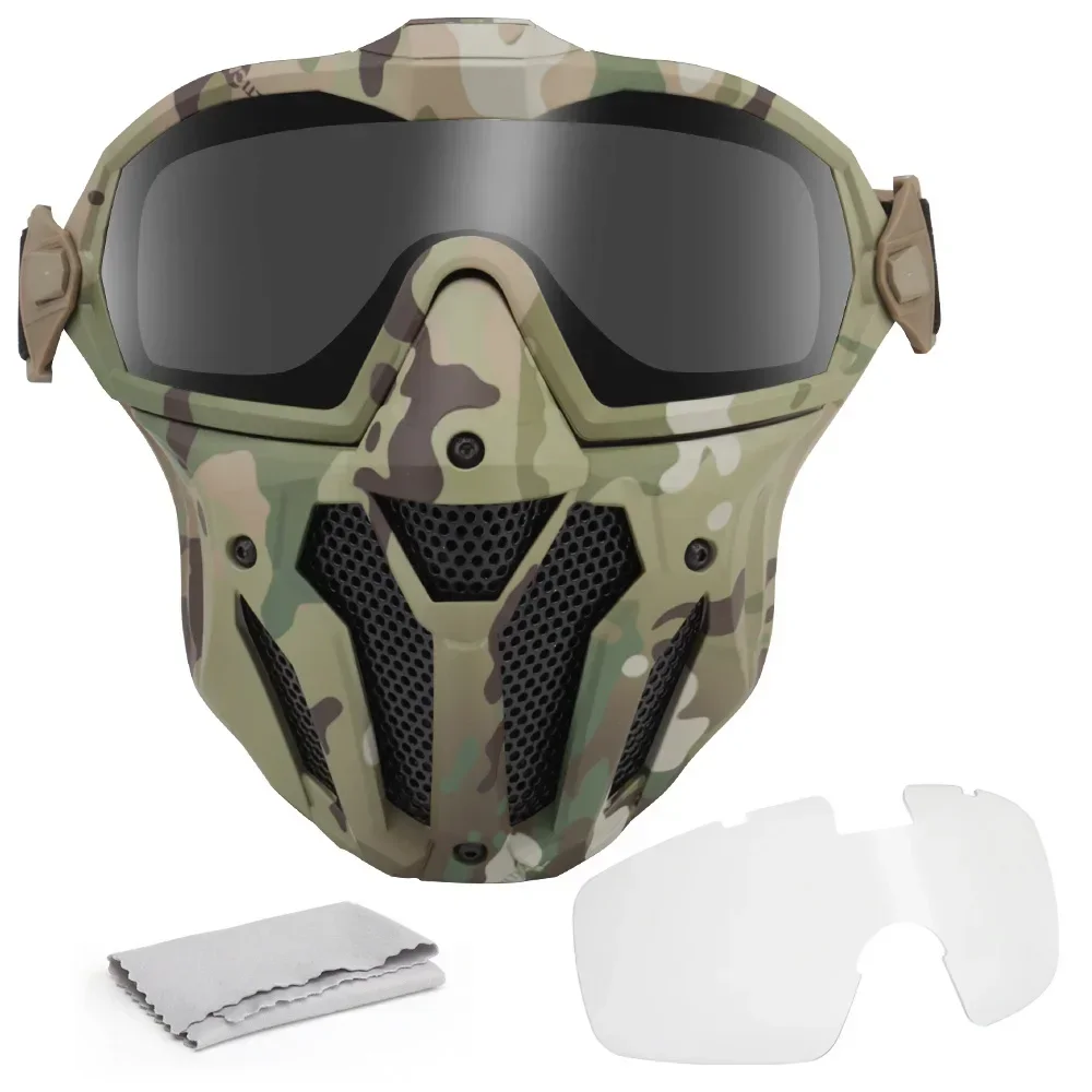 Máscara táctica antivaho para airsoft, paintball y caza - imagen 5