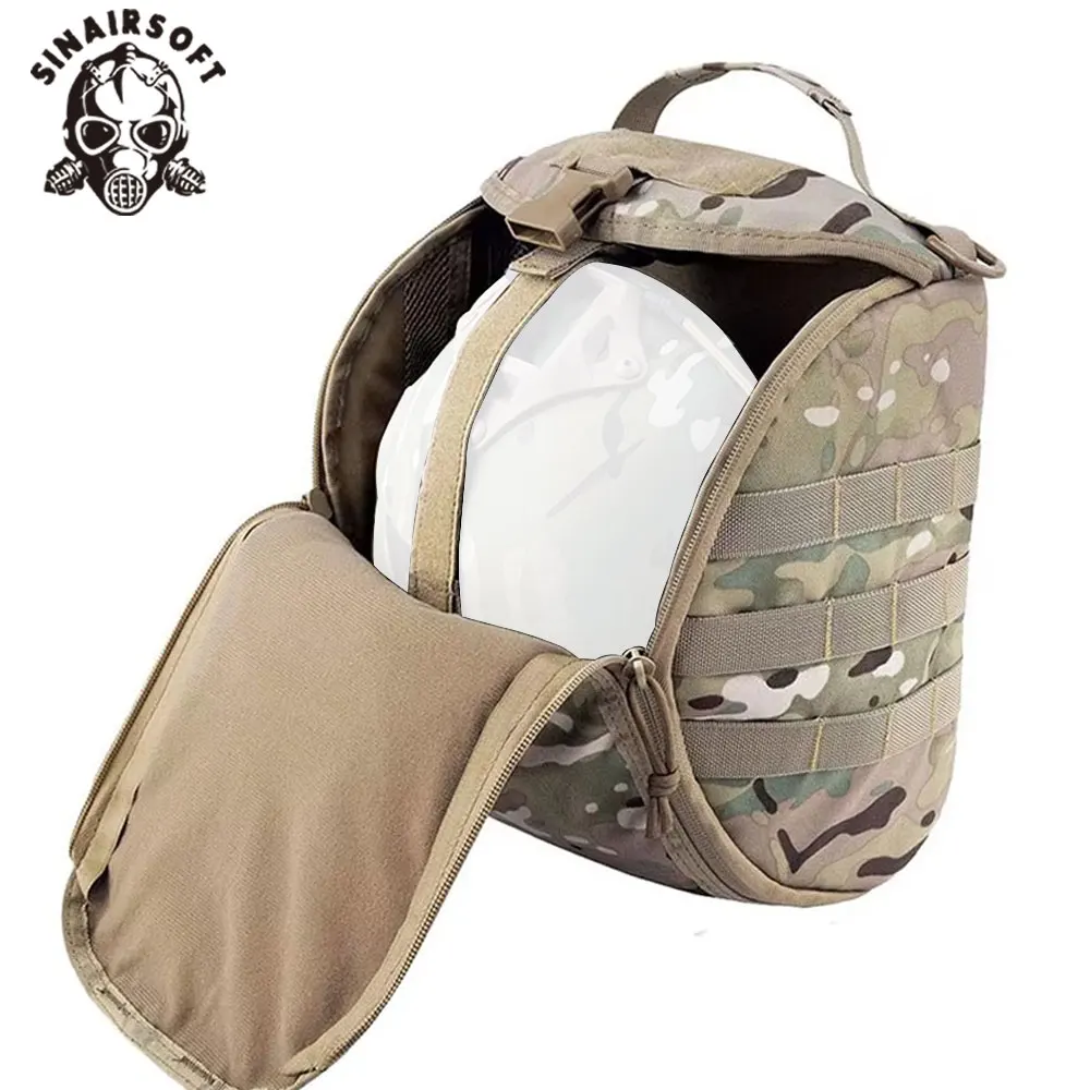 Bolsa táctica multifunción para funda de casco y máscara exterior - imagen 3
