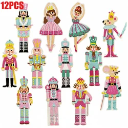 Parche bordado termoadhesivo caballero y princesa para planchar o coser