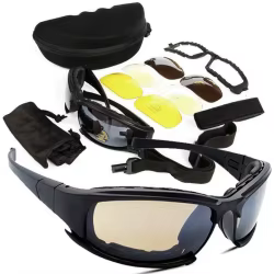 Gafas polarizadas tácticas para tiro al aire libre y senderismo