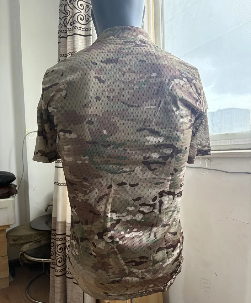 Camiseta táctica secado rápido manga corta para verano - imagen 5