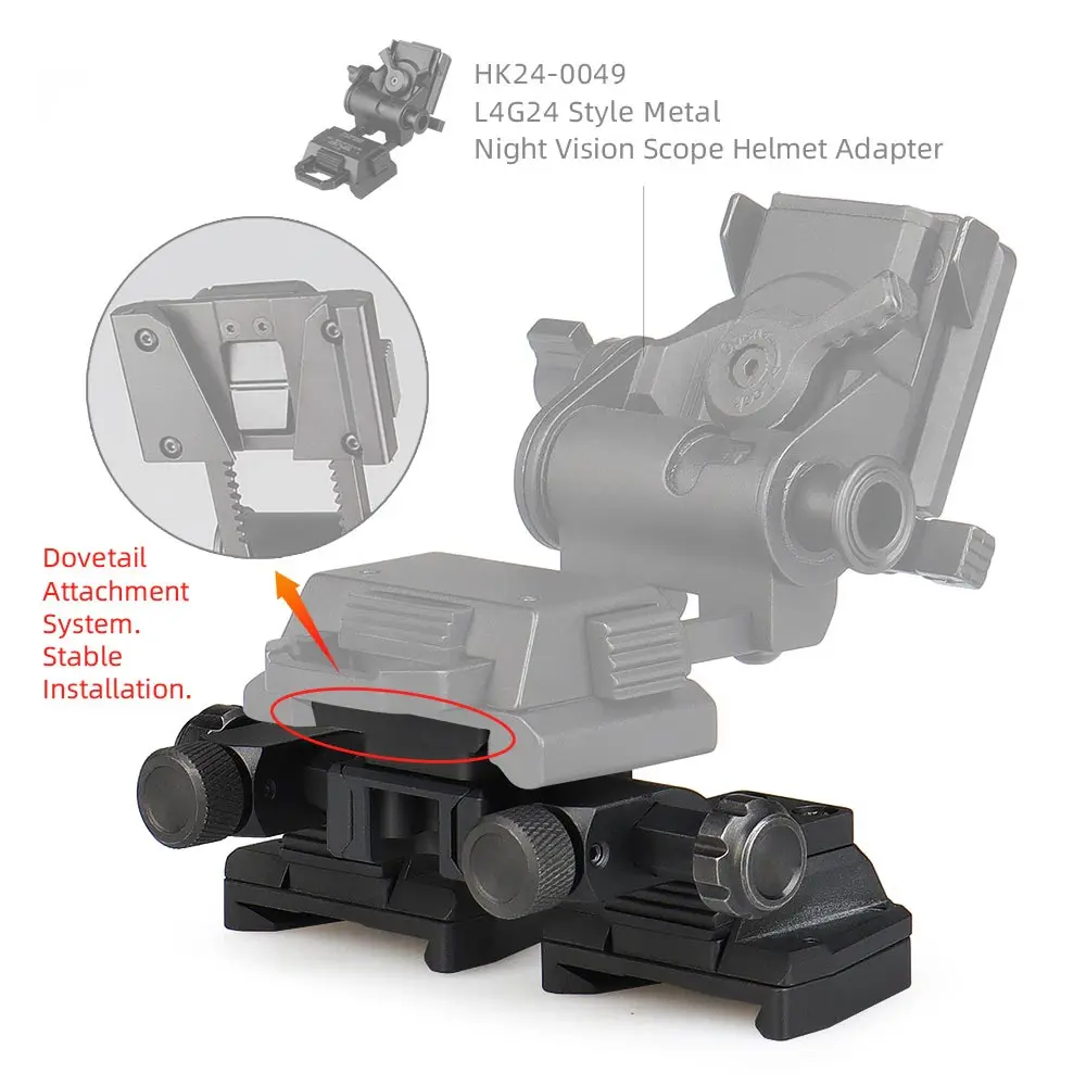 NVG M24 Bridge de montaje rápido para casco L4G24 - imagen 5