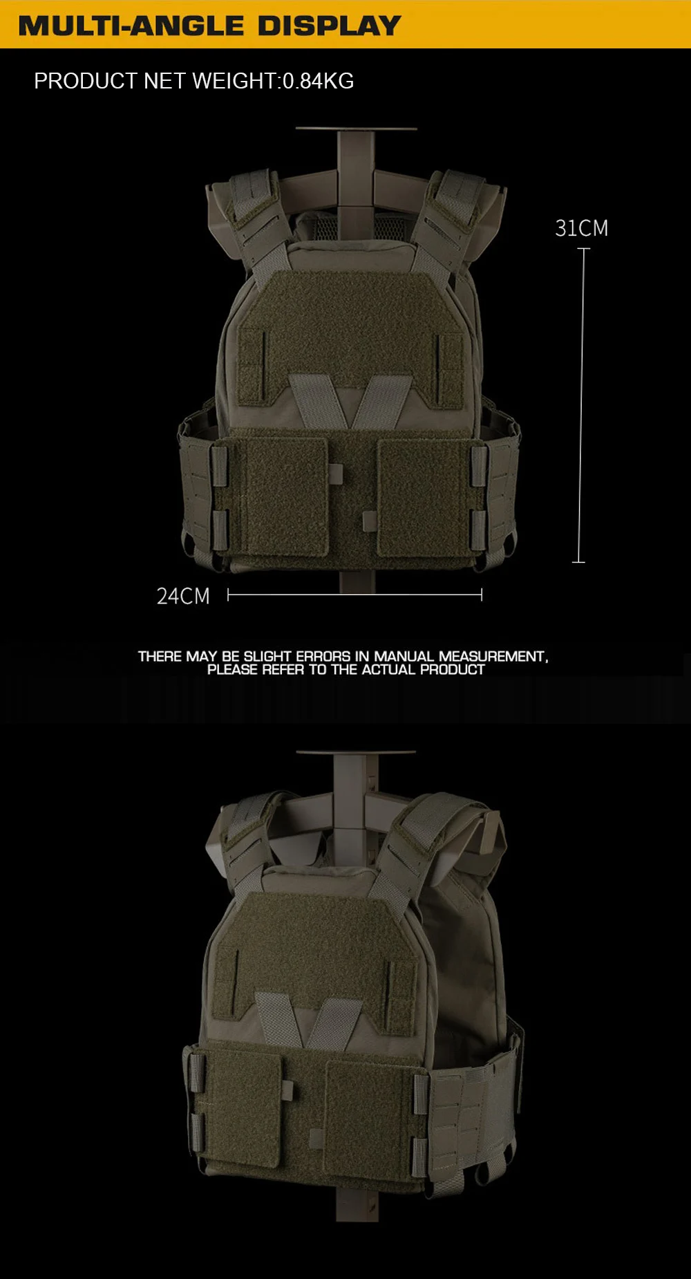 Detalle del sistema MOLLE