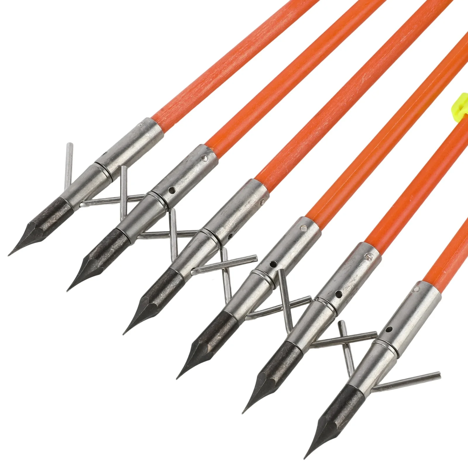 Flecha Fibra de Vidrio para Pesca Arco 33" Naranja Alta Visibilidad - imagen 4