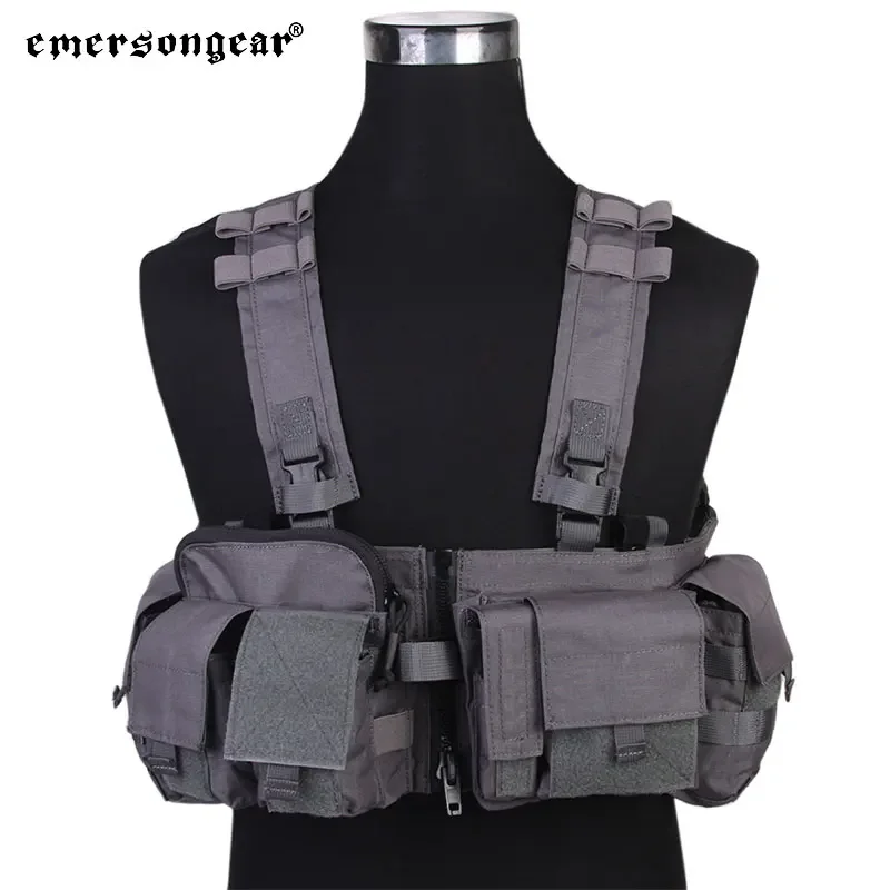 Emersongear Chaleco táctico ligero de nylon desmontable para Airsoft - imagen 5