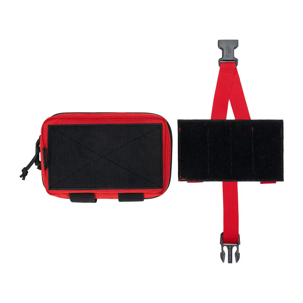 Bolsa táctica MOLLE para primeros auxilios EDC con velcro