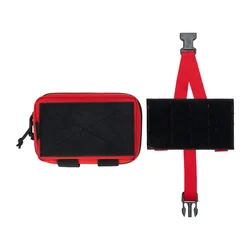 Bolsa táctica MOLLE para primeros auxilios EDC con velcro