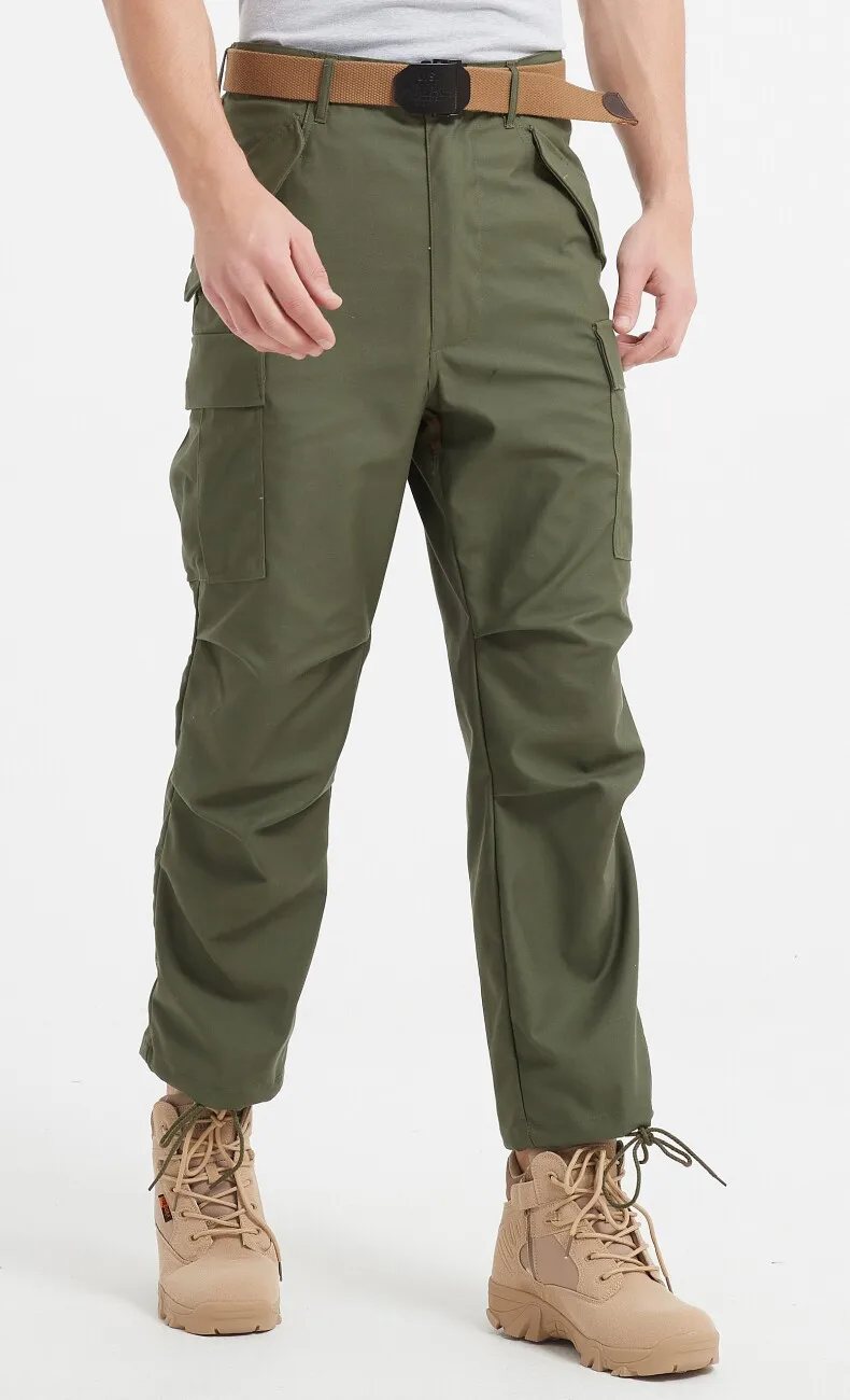 Pantalones tácticos US M65 retro multibolsillos para trabajo