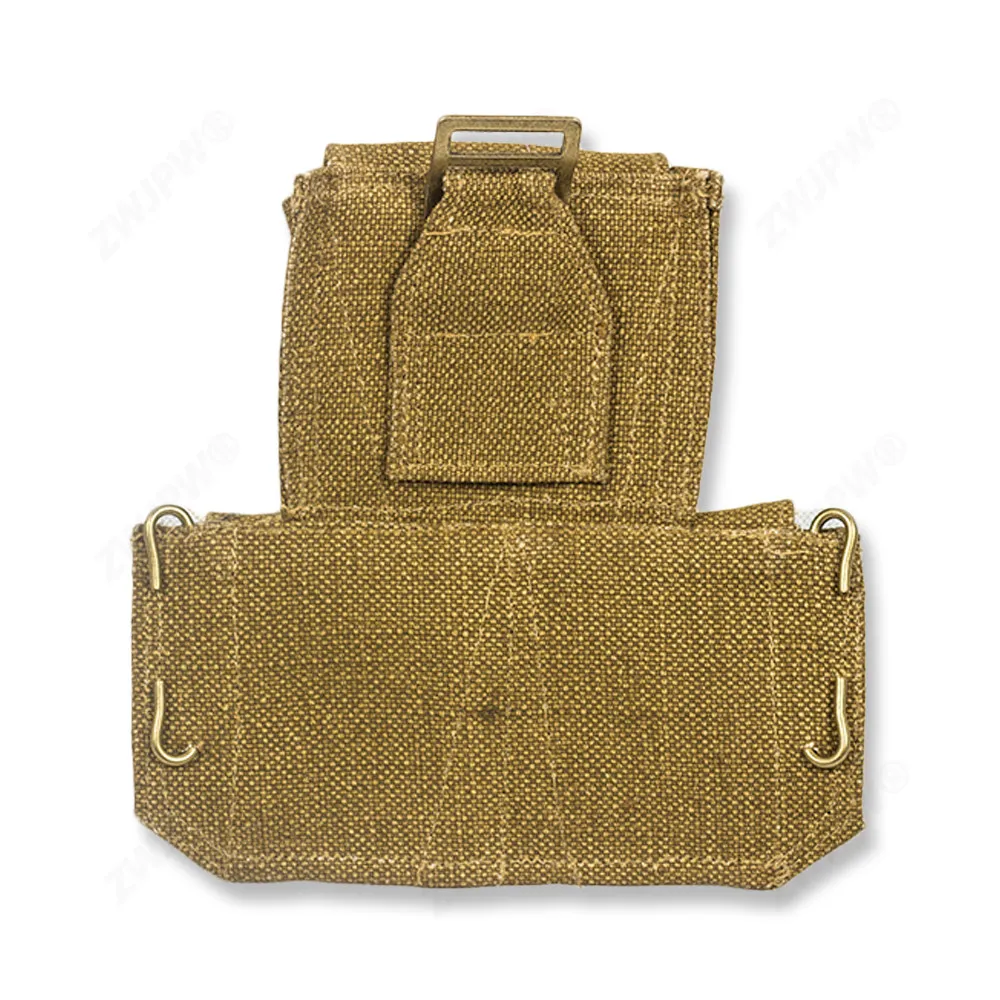 Bolsa de lona para cargadores Enfield británica – Reenactment - imagen 2