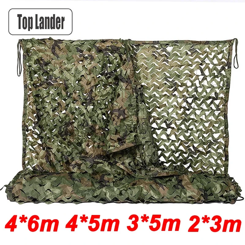 Red de camuflaje militar - malla sombra multiuso para caza y exterior - imagen 5