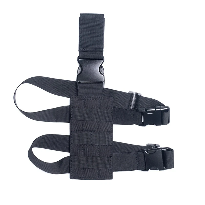 Funda táctica pierna caída universal – Plataforma MOLLE para pistola - imagen 5