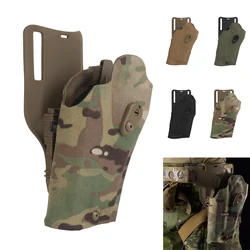 Funda táctica pistola P320 con linterna X300 y bloqueo automático
