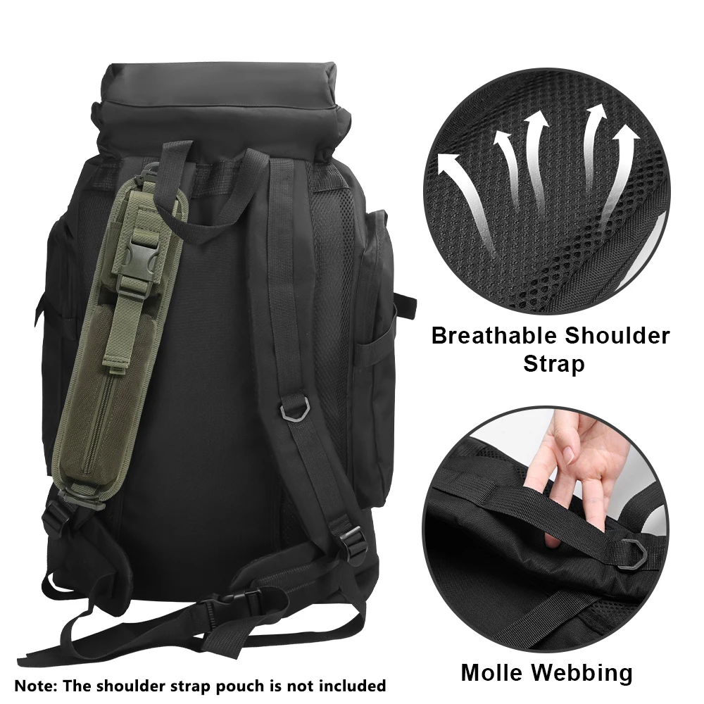 Panel trasero acolchado y correas ergonómicas