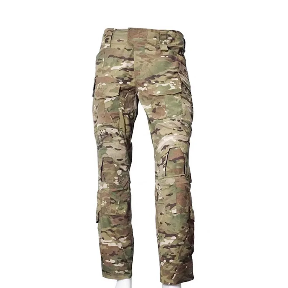CP pantalones tácticos camuflaje verde tigre poliéster-algodón - imagen 3