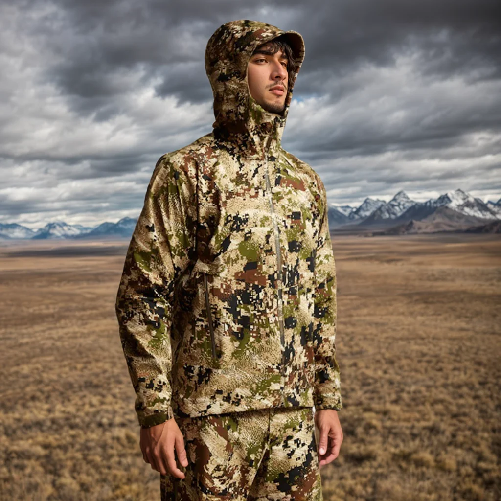 Chaqueta impermeable táctica hombre repelente al agua de secado rápido - imagen 5