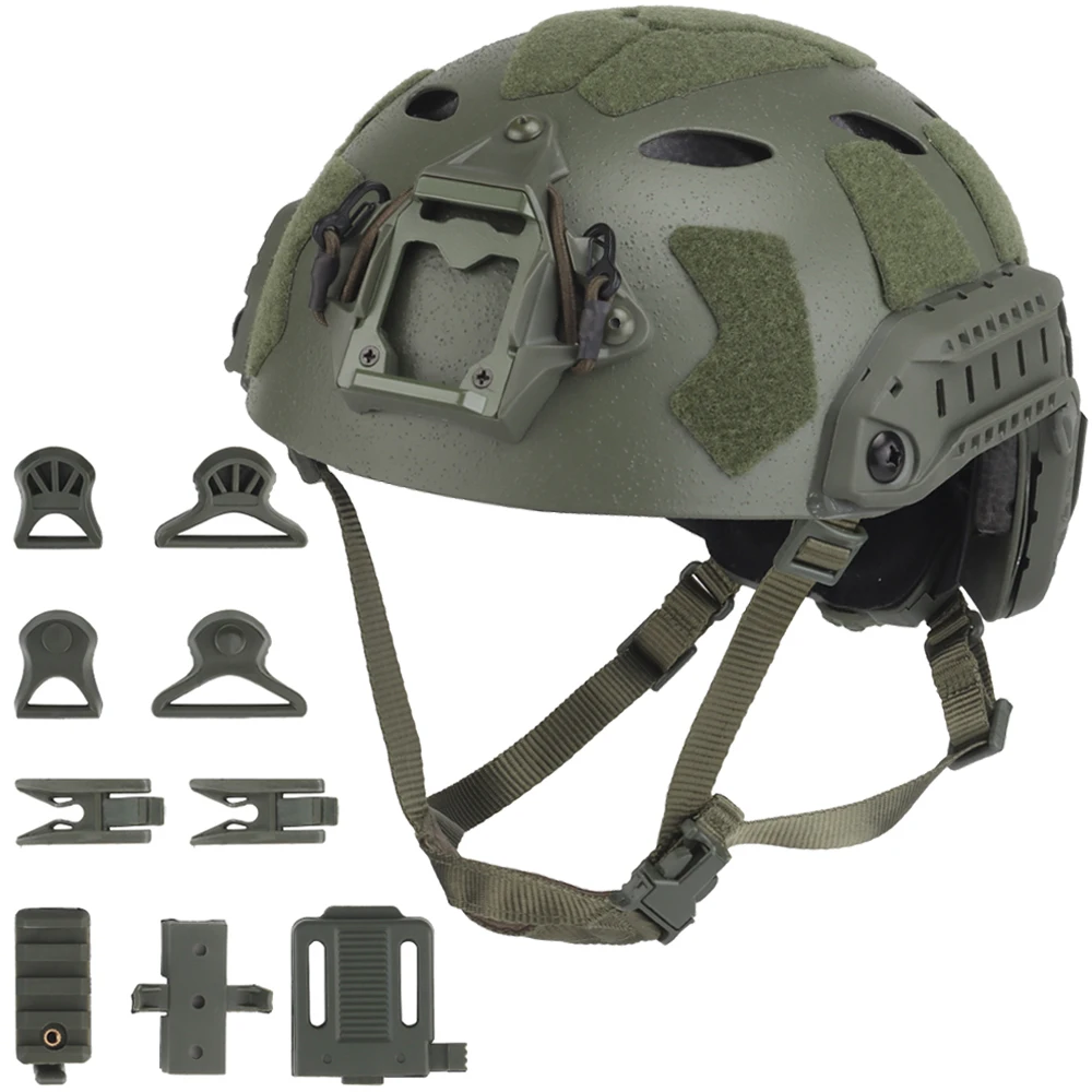 OPS-Core Fast SF casco táctico High Cut arenado para Airsoft